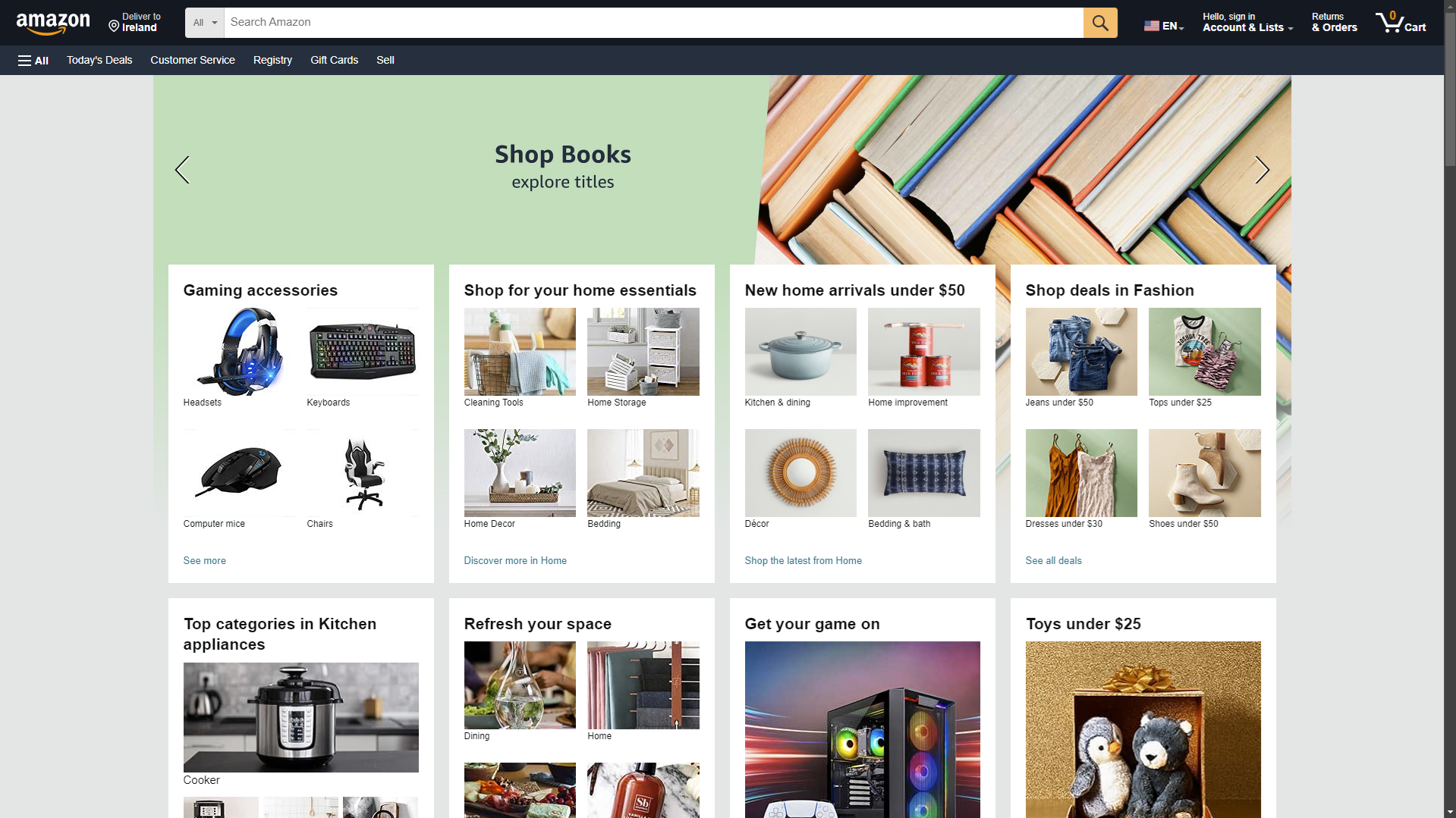 Amazon's Visual Hierarchy
