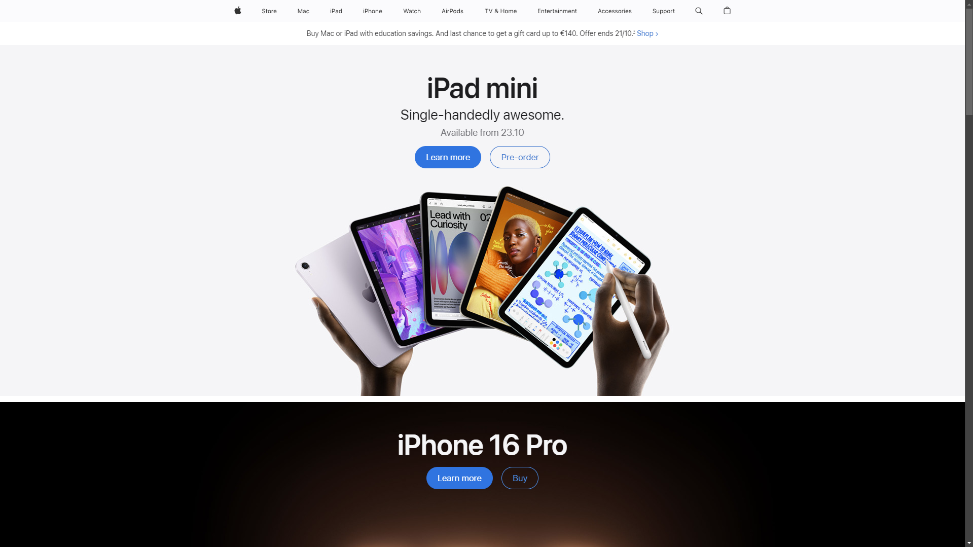 Apple's Visual Hierarchy