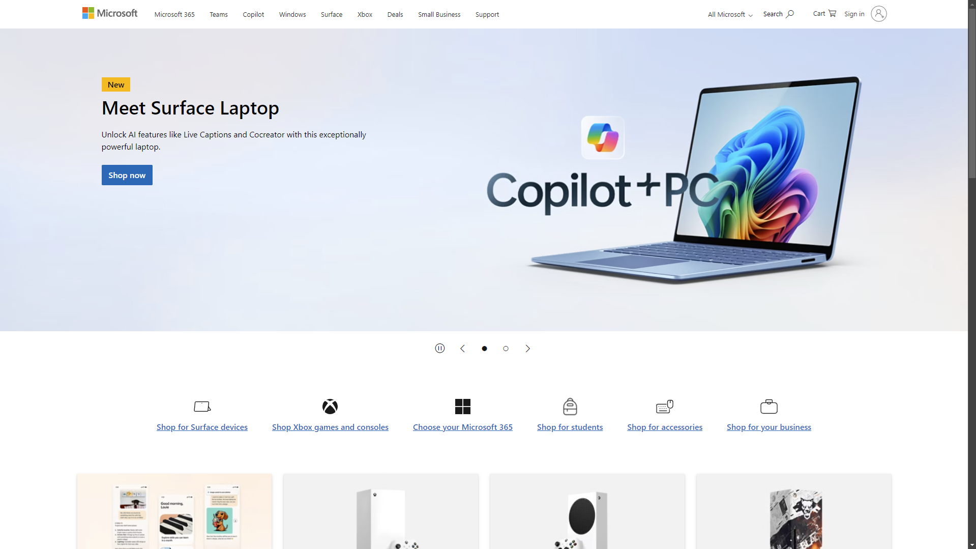 Microsoft's Visual Hierarchy